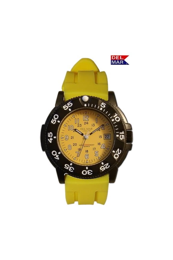 50384 Men's Sand Key Dive 200 M Yellow Face & Watch Strap 4