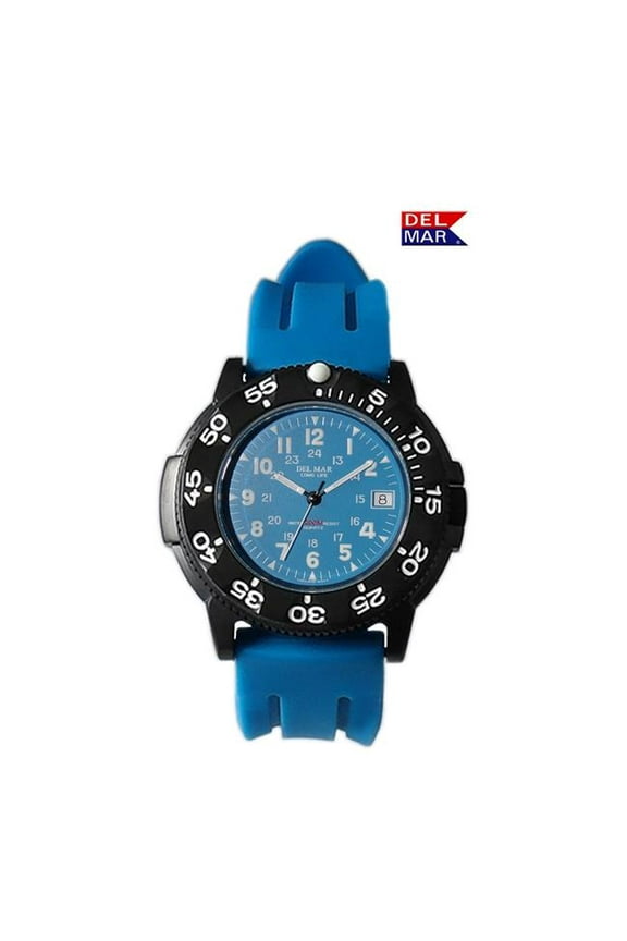 50387 Men's Sand Key Dive 200 M Blue Face & Watch Strap 7