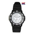 thumbnail image 1 of Del Mar Watches 50513 Men's Sand Key Dive 200 M White Face, PU Rubber Strap 3, 1 of 1