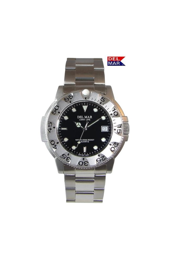 50523 Del Mar Men's Sand Key Watch, Steel Case, Stainless-Steel Bracelet 3