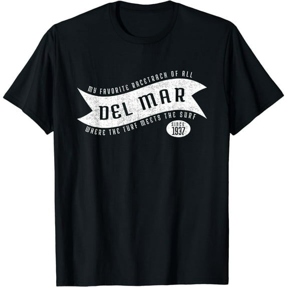 Del Mar, Where The Turf Meets The Surf Shirt