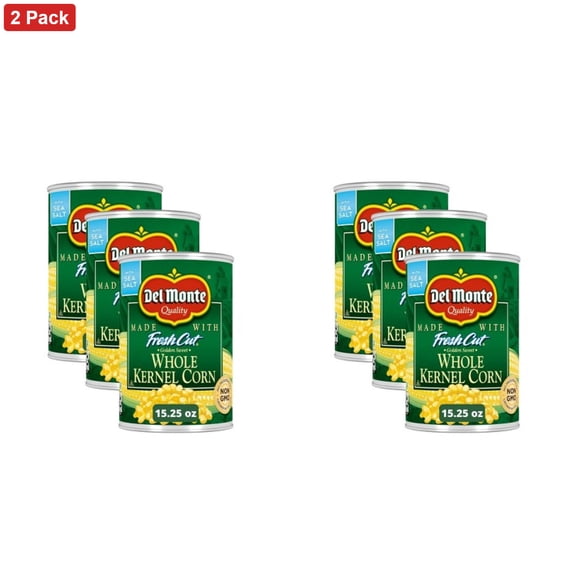 Del Monte 3 Pack/15.25oz Each Golden Sweet Whole Kernel Corn