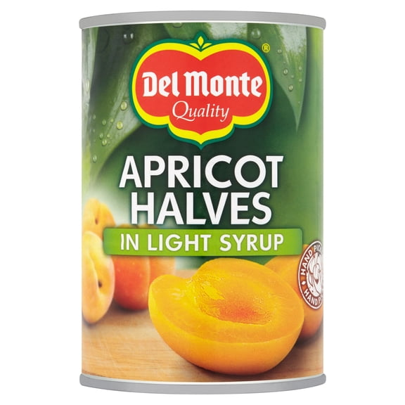 Del Monte Apricot Halves In Syrup 410G, Imported from Britain