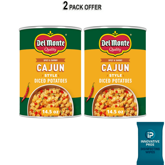 Del Monte Cajun Style Diced Potatoes, 14.5 oz. Can