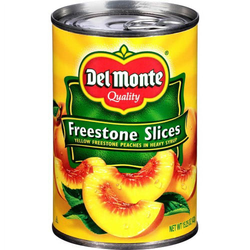 Del Monte California Sliced Peaches (Pack of 6)