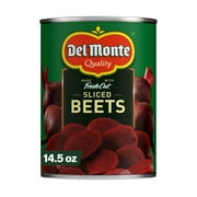 Del Monte Sliced Beets, Canned Vegetables, 14.5 oz Can