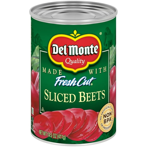 (Pack of 2) Del Monte Canned Fresh Cut Sliced Beets, 14.5 Oz