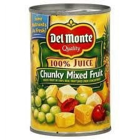 Del Monte Chunky Mixed Fruit In 100% Juice 15Oz Can - Walmart.com