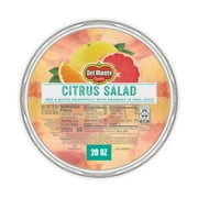 Del Monte Citrus Salad with Red and White Grapefruit and Oranges in 100% Juice, 20 oz Bowl