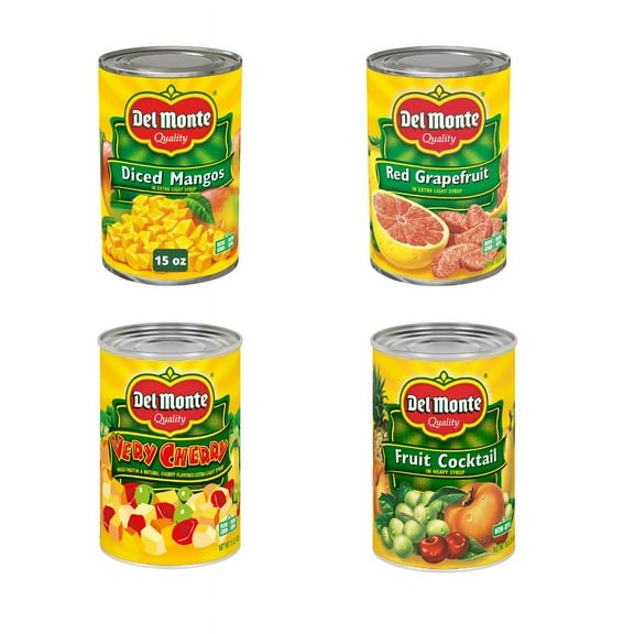 Del Monte Everyday Fruit Mix 8-Can Variety Pack for Simple, Wholesome Meals