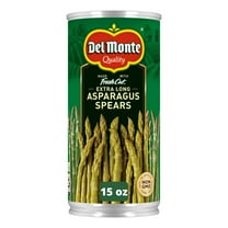 Del Monte Extra Long Asparagus Spears, Canned Vegetables, 15 oz Can