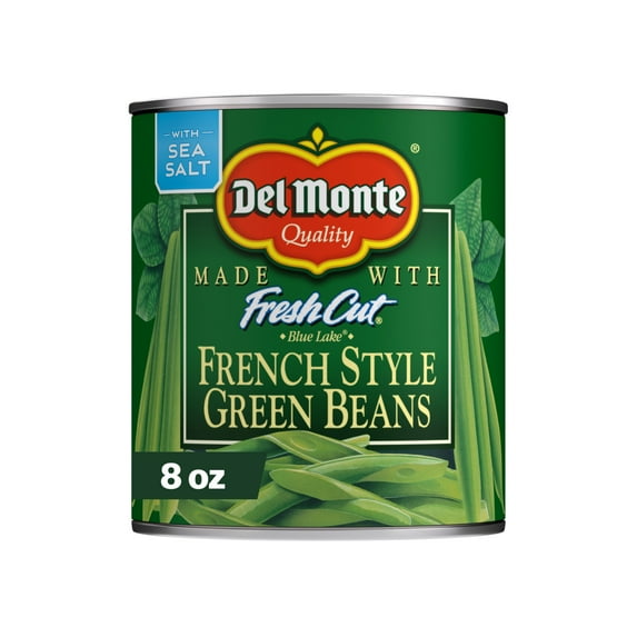 Del Monte Blue Lake French Style Green Beans, 8 oz Can, Canned Vegetables