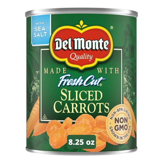 Picture Idea: Del Monte Fresh Cut Sliced Carrots No Preservatives Non Gmo