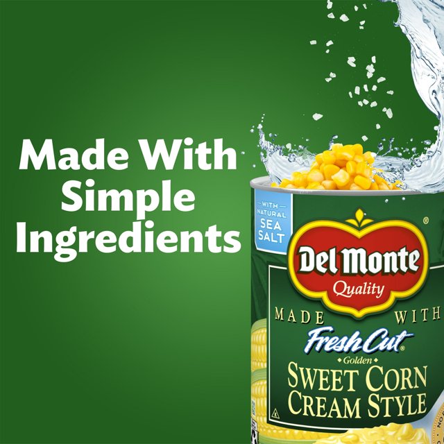 Del Monte Fresh Cut Sweet Cream Style Corn, 14.75 oz creamed corn
