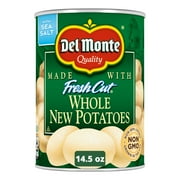 Del Monte Whole Canned Potatoes, Canned Vegetables, 14.5 oz Can