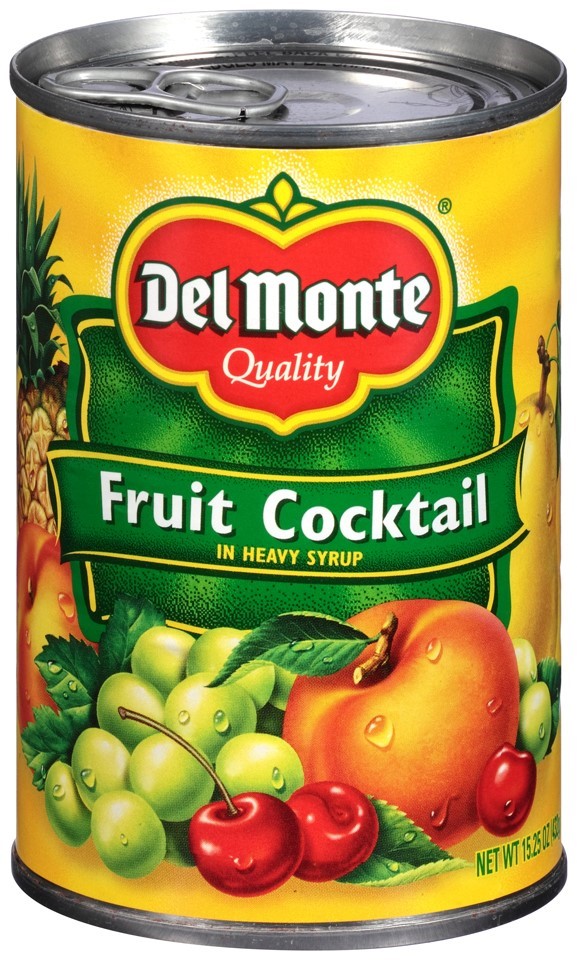 Del Monte Red Grapefruit Sections, Light Syrup, Canned Fruit, 15 oz Can