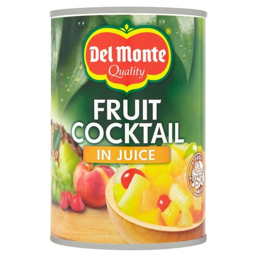 Del Monte Fruit Cocktail in Fruit Juice 415g, British Import (Pack of 3)