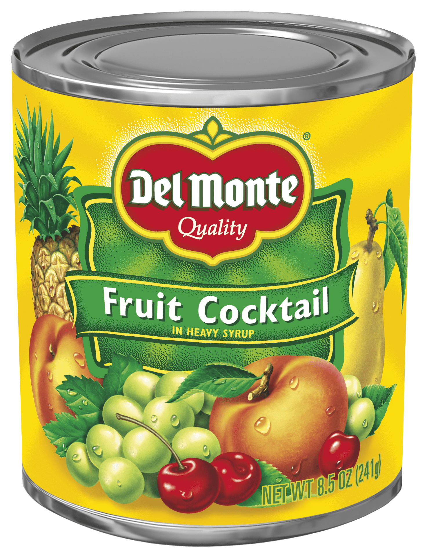 Del Monte Fruit Cocktail Sizes