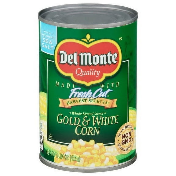 Del Monte Gold And White Corn