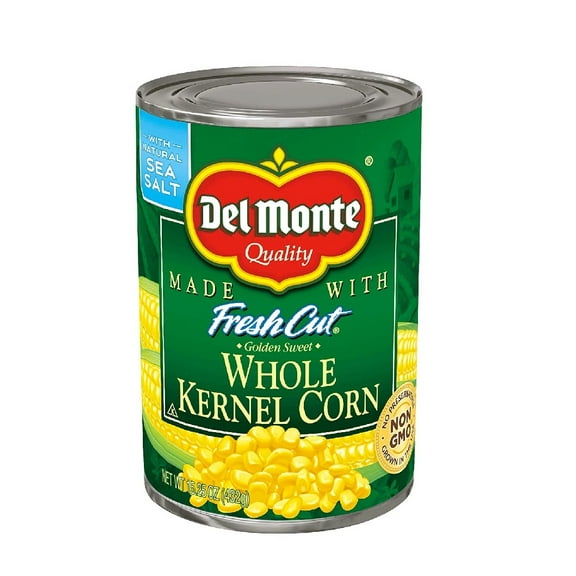 Del Monte Golden Sweet Whole Kernel Corn (15.25 oz., 8 pk.) 1PK