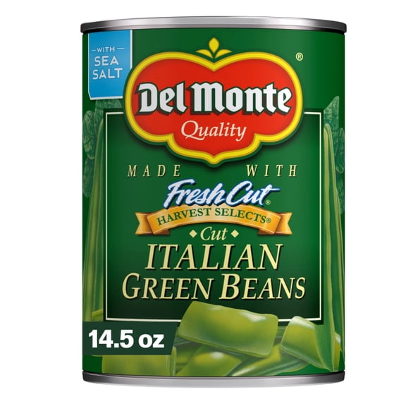 Del Monte Italian Beans Canned Vegetables, 14.5 Oz, Pack of 1