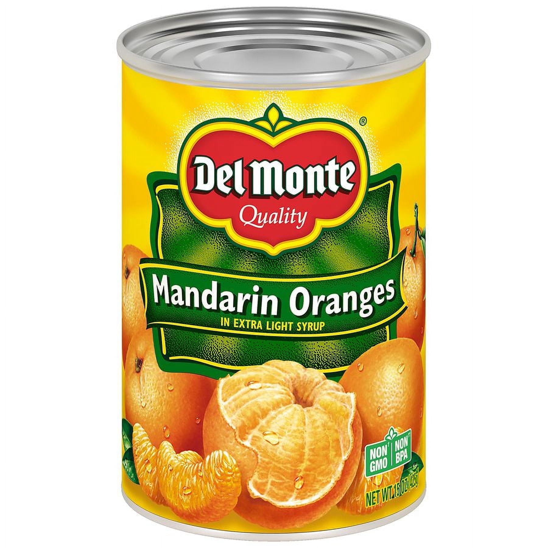 Del Monte Mandarin Oranges 15.0 oz Pack of 2