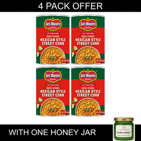 Del Monte Mexican Style Street Corn, Canned Vegetables, 14.75 oz