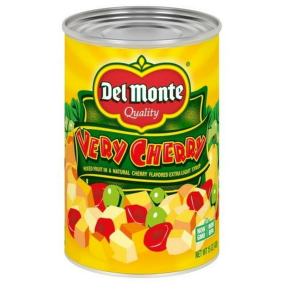 Del Monte Mixed Fruit Very Cherry 15 oz Package May Vary