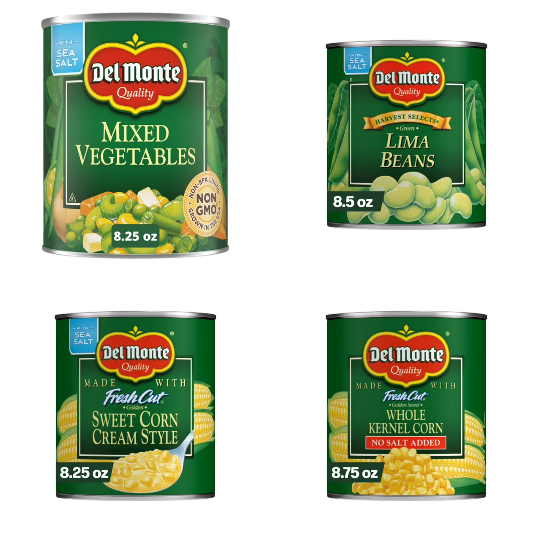 Del Monte Mixed Garden Veggies 8.5 oz, 8 Pack