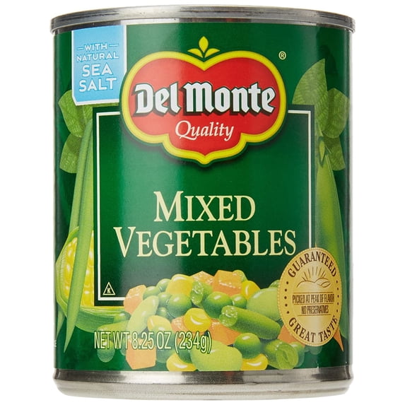Del Monte Mixed Vegetables, Fresh Cut, 8.25 Oz, Pack of 1 - Walmart.com