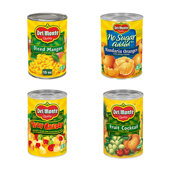 Del Monte Nature's Favorites 8-Can Variety Pack for Farm-Fresh Flavor