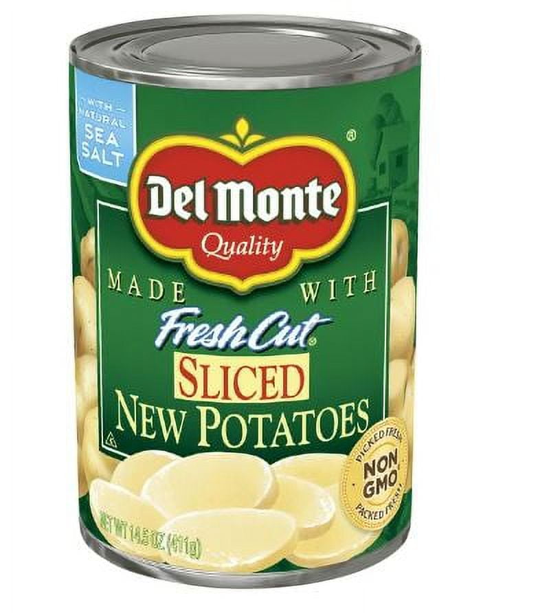 Del Monte New Potatoes, Sliced Canned Potatoes, 14.5 oz Can