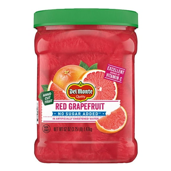 Del Monte No Sugar Added Red Grapefruit - 52 oz Packaging may vary