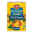 thumbnail image 1 of Del Monte No Sugar Added Sliced Peaches Canned Fruit 14.5 oz Can (Pack of 4), 1 of 4