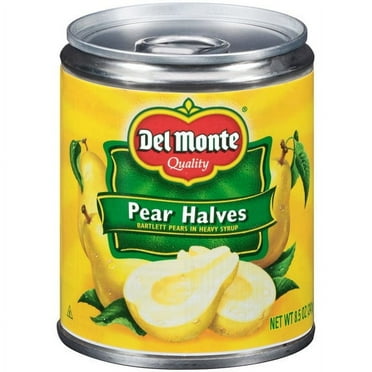 Del Monte Pear Halves 8.5 oz (Pack of 4)