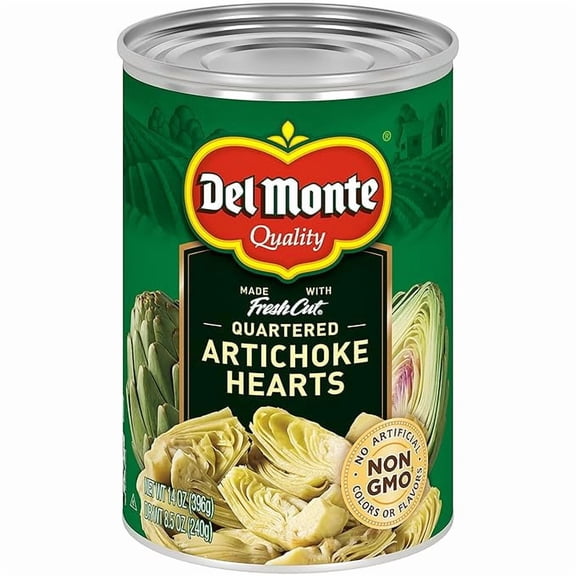 Del Monte Quartered Artichoke Hearts 14 oz. Can
