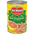 thumbnail image 1 of Del Monte Red Grapefruit Sections, Light Syrup Canned Fruit 15 oz Can (Pack of 4), 1 of 2