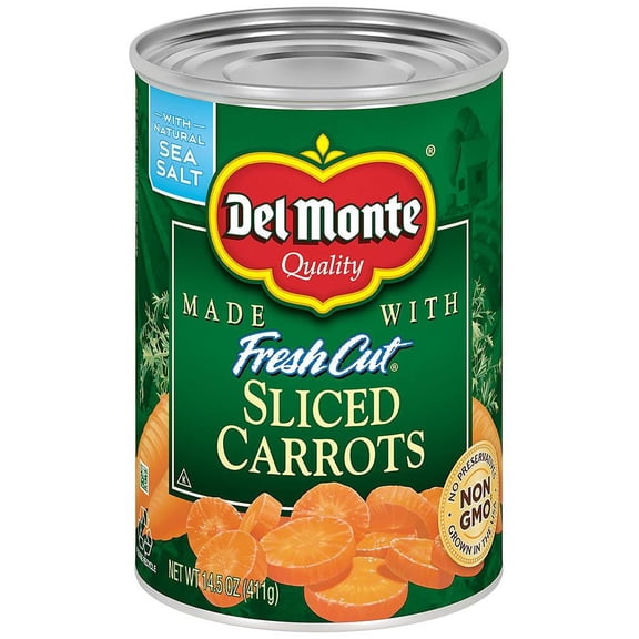 Del Monte Sliced Carrots 14.5 oz Pack of 2