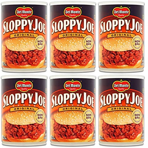 Del Monte Sloppy Joe Sauce Original 15 Oz (Pack Of 6)