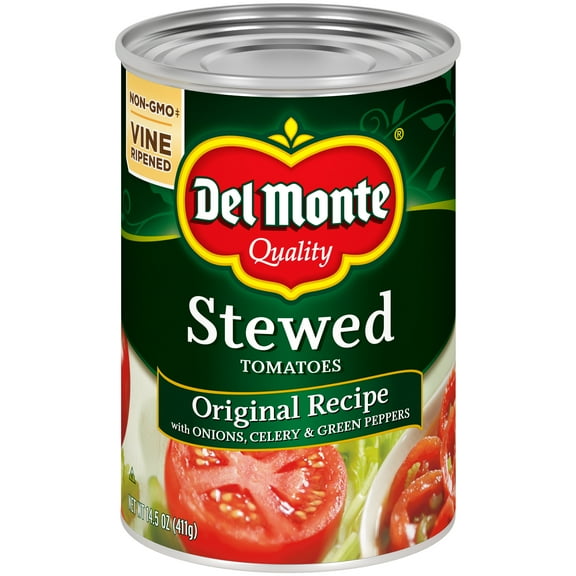 Del Monte Stewed Tomatoes Original Recipe, 14.5 Oz (Pack of 8)