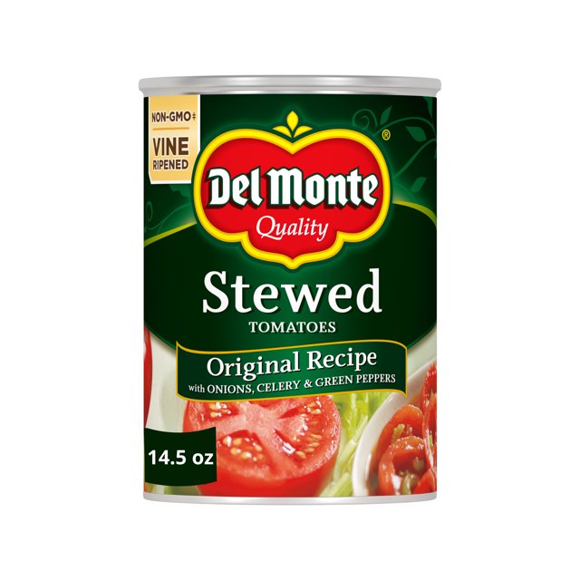 Del Monte Stewed Tomatoes with Onions, Celery and Green Peppers, 14.5