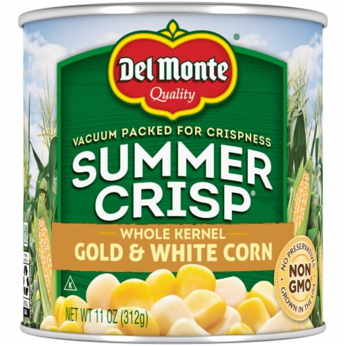 Del Monte Summer Crisp Whole Kernel Sweet Gold \u0026 White Corn - 11 oz