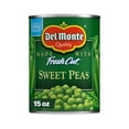 Del Monte Sweet Peas Canned Vegetables, 15 oz Can