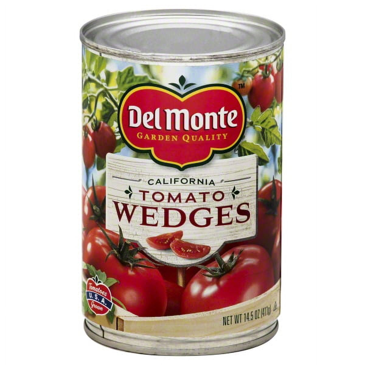 Del Monte Tomato Wedges, 14.5 oz Can