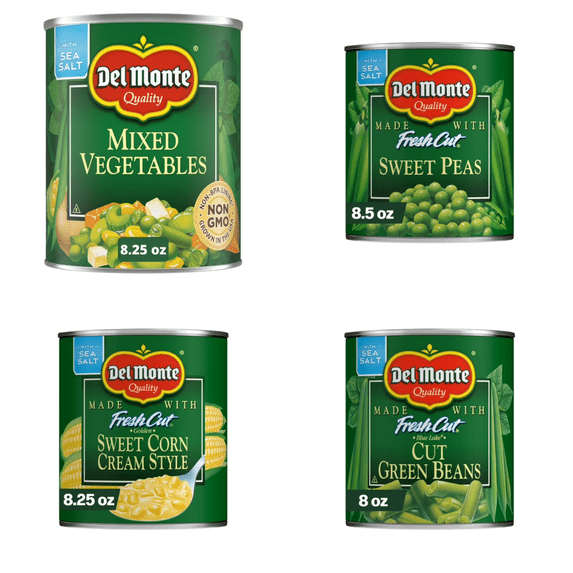 Del Monte Vegetable Pantry Pack 8.5 oz, 8 Cans