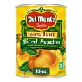 thumbnail image 1 of Del Monte Yellow Cling Sliced Peaches, Canned Fruit, 15 oz Can, 1 of 7