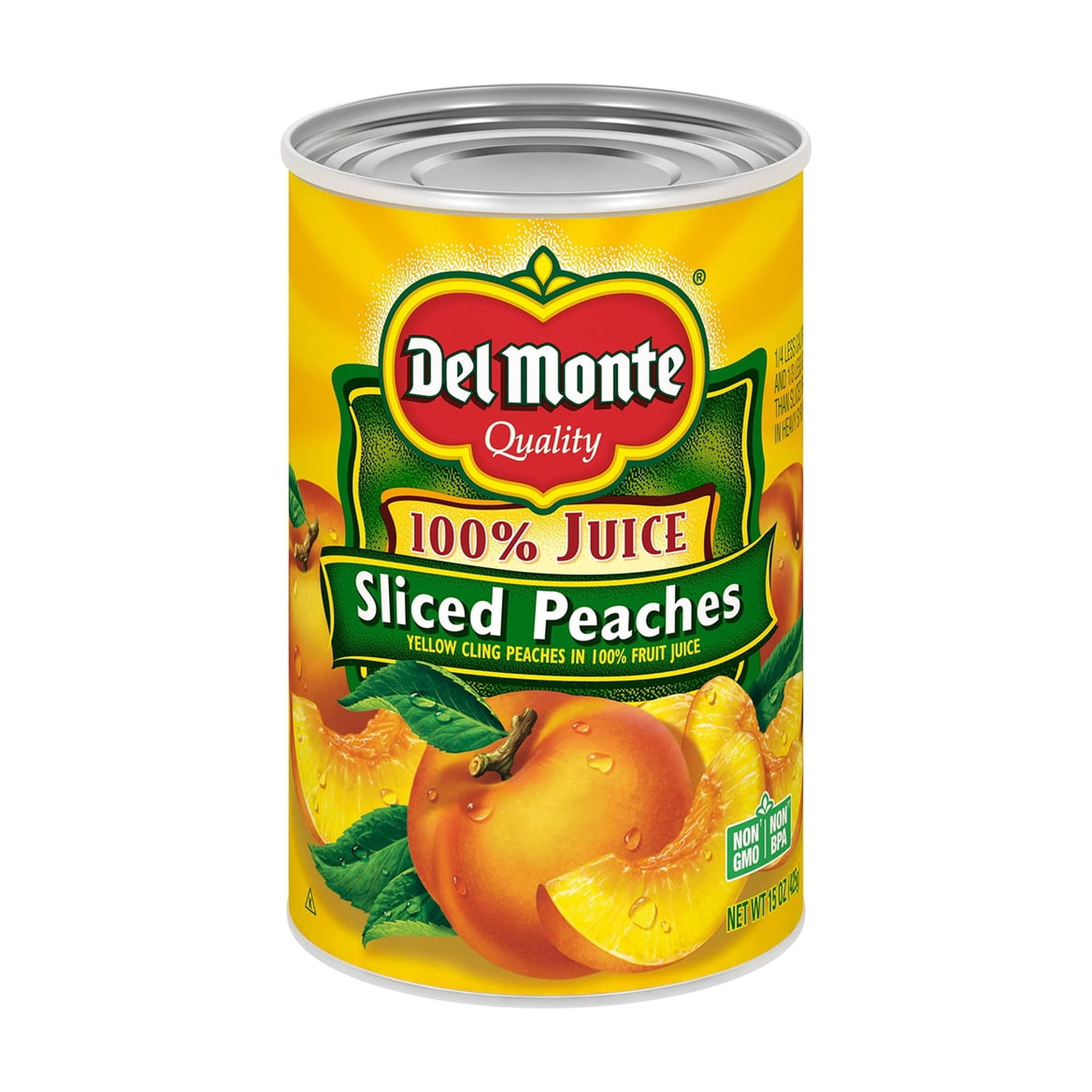 Del Monte Yellow Cling Sliced Peaches (Pack of 8)