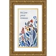 thumbnail image 1 of Del Sol, Ani 18x32 Gold Ornate Wood Framed with Double Matting Museum Art Print Titled - Follow you Dreams, 1 of 4
