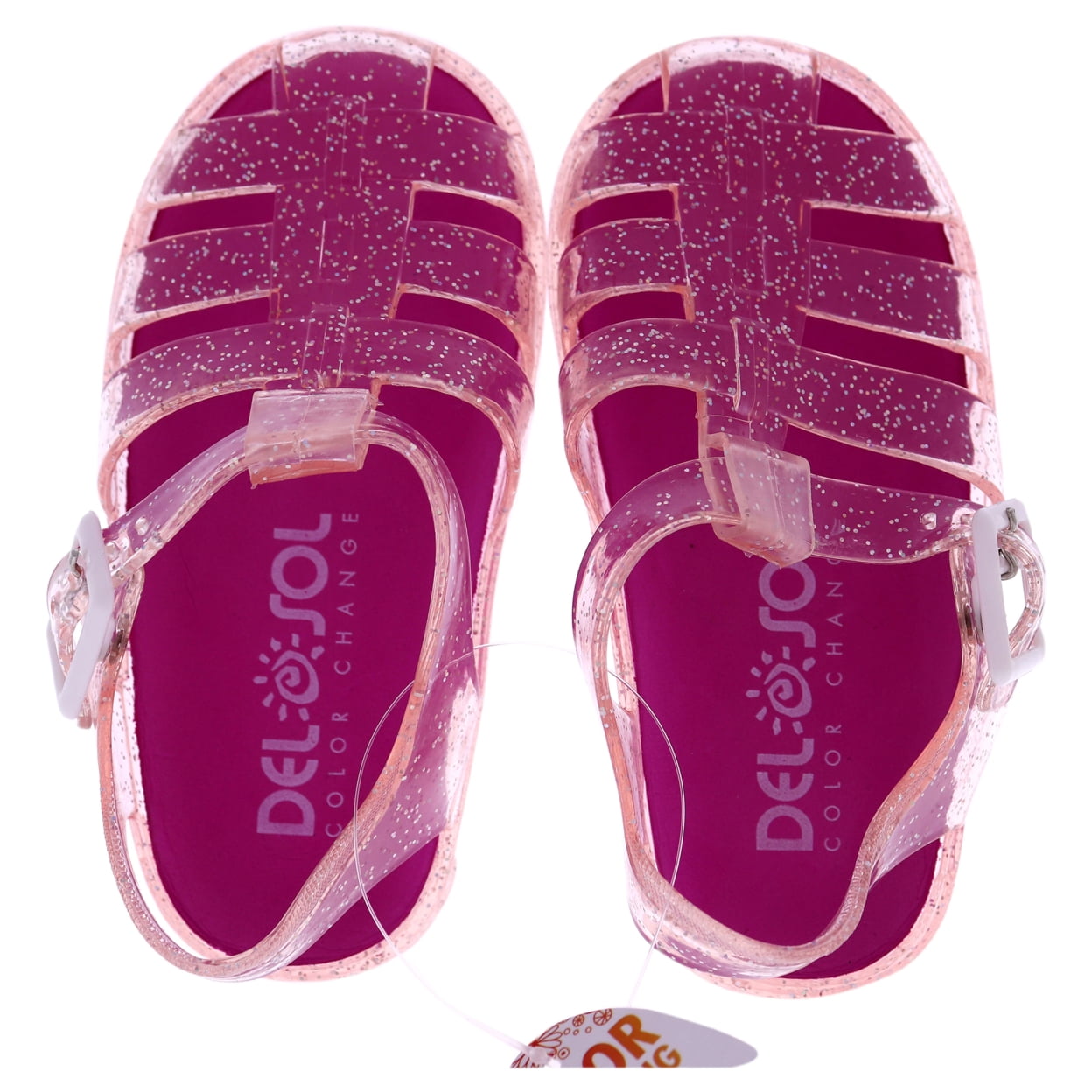 【COLOR iN ID】Glady Jelly Shoes Del Sol Color-Changing Jelly Shoes - Adventure Sandal