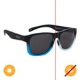 thumbnail image 1 of Del Sol Solize Color-Changing Unisex Sunglasses - Sweet Summertime - Changes Color from Black & Light Blue to Blue in the Sun - Polarized Pro, 100% UVA/UVB Protection, 1 of 3